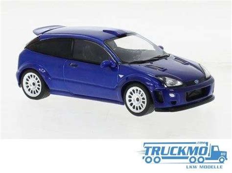 IXO Models Ford Focus RS Metallic Blau 1999 IXOCLC467N TRUCKMO