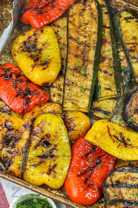 Grilled Vegetables Our Zesty Life