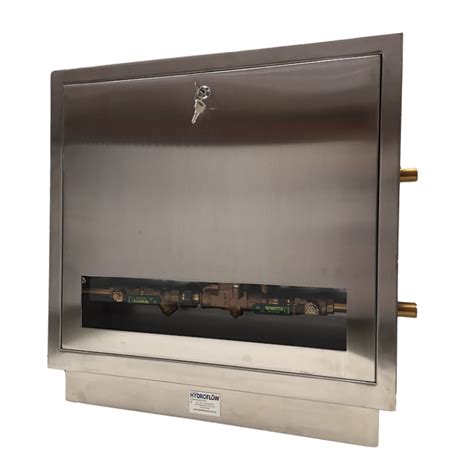 Backflow Cages And Cabinets Recessed Backflow Cabinet