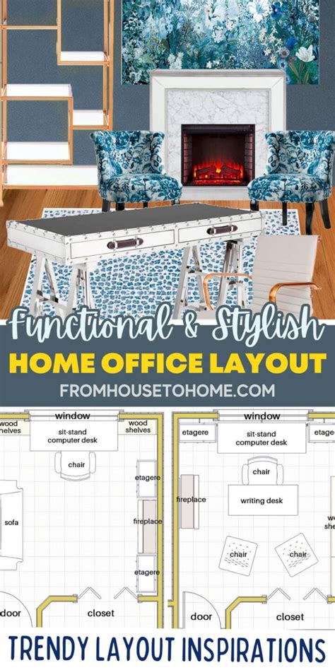 Home Office Layout Ideas - From House To Home