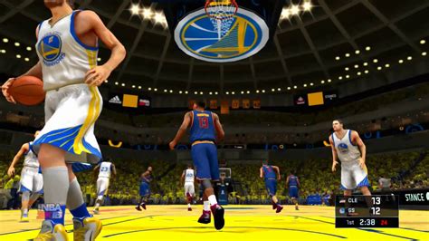 Cleveland Cavaliers Golden State Warriors Pretend Nba 2k16 Finals Game1