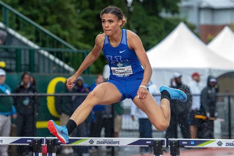 Ncaa Womens 400 Hurdles — One And Done For Mclaughlin Track And Field News