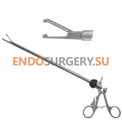 Зажим эндохирургический с когтевым захватом 5 мм в Endosurgery.su
