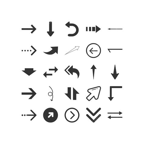 Black Simple Arrow Ui Vector Small Icon, Simple Arrow, Arrow Icon, Icon PNG Transparent Clipart ...