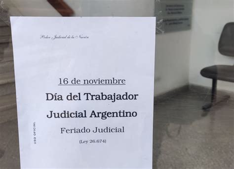 Día del Empleado Judicial por qué se celebra cada 16 de noviembre