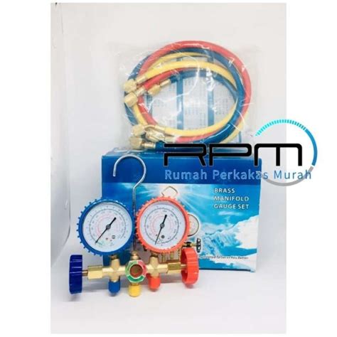 Jual Manifold Gauge Set Brass Manifold Ac Set Di Seller