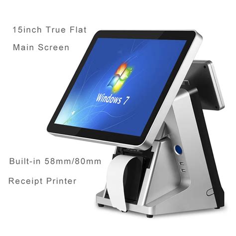 Touch Screen Pos Inch Pos All In One System For Restaurant In Lcd