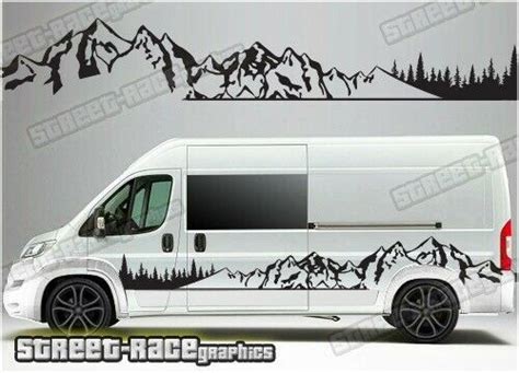 Car Tuning And Styling Parts Motors Motorhome Campervan 021 Graphics Stickers Decals Vw Crafter