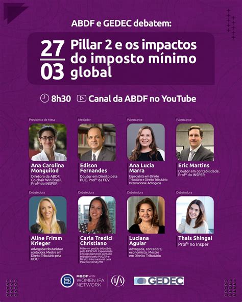 Pillar E Os Impactos Do Imposto M Nimo Global Abdf