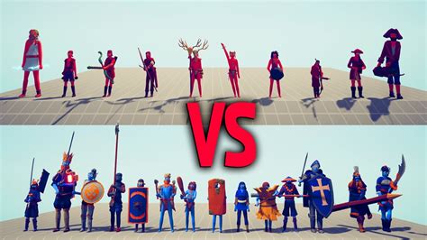 Ranged Team Vs Melee Team Tabs Totally Accurate Battle Simulator