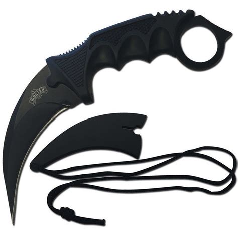 75 Master Usa Karambit Tactical Combat Neck Knife Fixed Blade