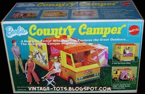 Vintage Toys & Memorabilia: Vintage 1970's BARBIE COUNTRY CAMPER By Mattel ©1970