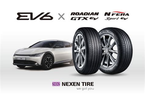 넥센타이어 기아 첫 전기차 ‘ev6 에 신차용 타이어 공급 Nexen Tire