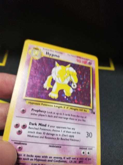 Pokémon TCG Hypno Fossil 8 62 Holo Unlimited Holo Rare eBay