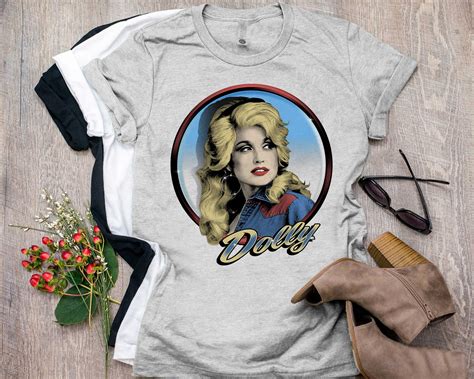 Dolly Parton Western T Shirt Country Music Shirt Dolly Etsy