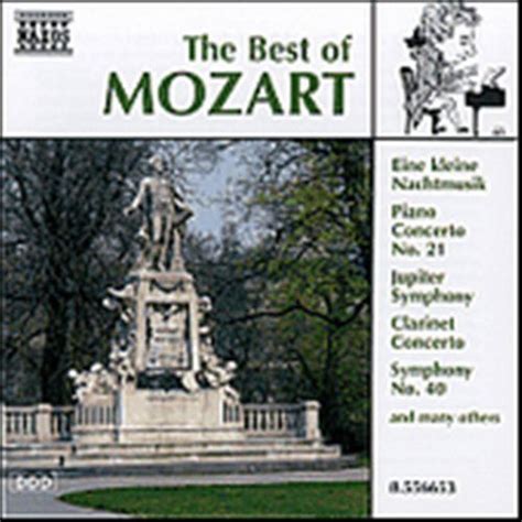 Wolfgang Amadeus Mozart · Best Of Cd 1997