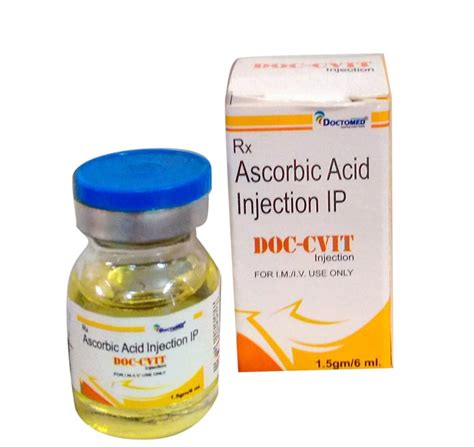 Doc Cvit Ascorbic Acid Ip Injection G Ml At Rs Box In Jabalpur