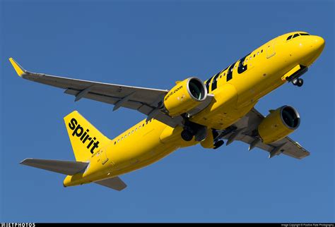 N930NK Airbus A320 271N Spirit Airlines Positive Rate Photography