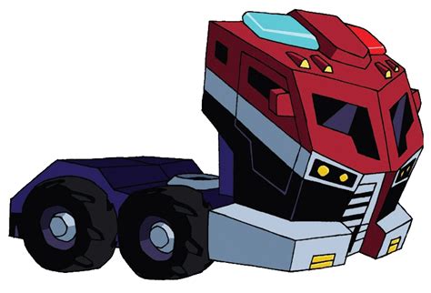 Transformers Animated Optimus Prime Alt Mode By Optimushunter29 On