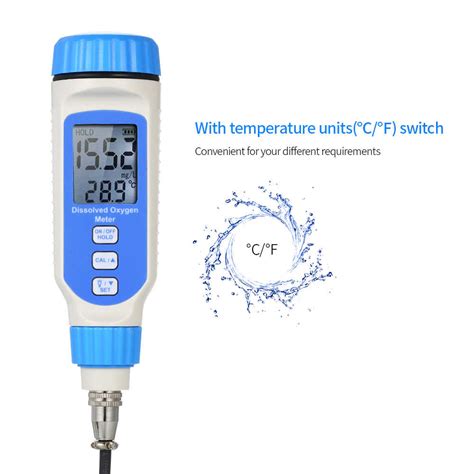 Dissolved Oxygen Meter Smart Sensor Ar Oksigen O Larutan Kadar Ar