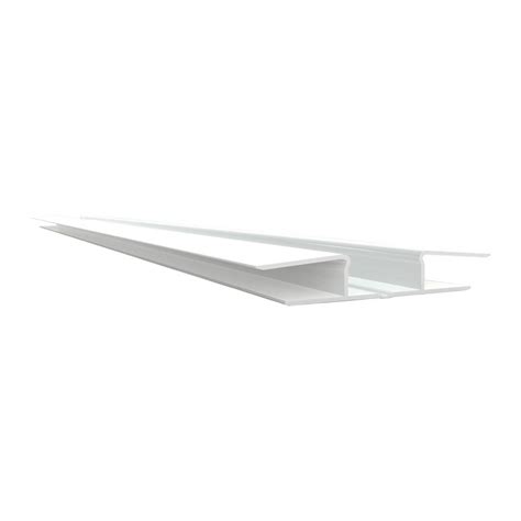 Upvc H Flexible Trim Soffit Board Joint Trim 5m White Drainage