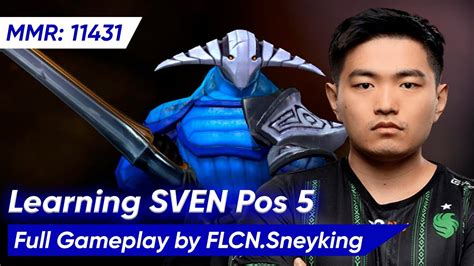 ⚔ Sneyking Sven 736 Support 5 Pos Dota 2 Pro Gameplay Youtube