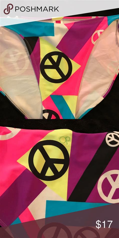 Cute Peace Sign Op Swim Bottoms Swim Bottoms Cute Swimsuits Swim