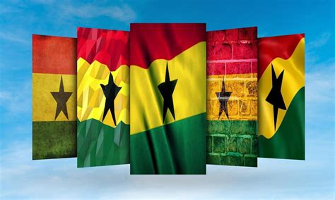 Ghana Flag Wallpaper