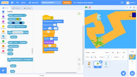 Scratch Gra Tworzymy Projekt Gry Kotek Po Cie Ce Informatyka I
