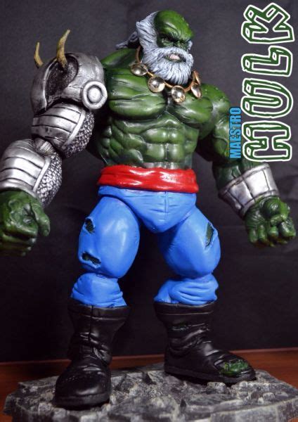 Maestro hulk marvel legends custom action figure – Artofit