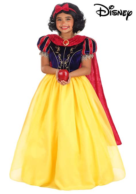 Girl's Premium Snow White Costume