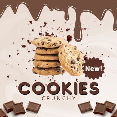 Brown Playful New Product Cookies Instagram Post - Templates by Canva ...