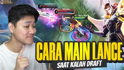 CARA MAIN LANCELOT SAAT KALAH DRAFT DAN DI PRESSURE INI ILMU MAHAL