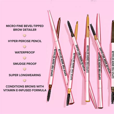 Super Fine Brow Detailer Eyebrow Pencil Too Faced