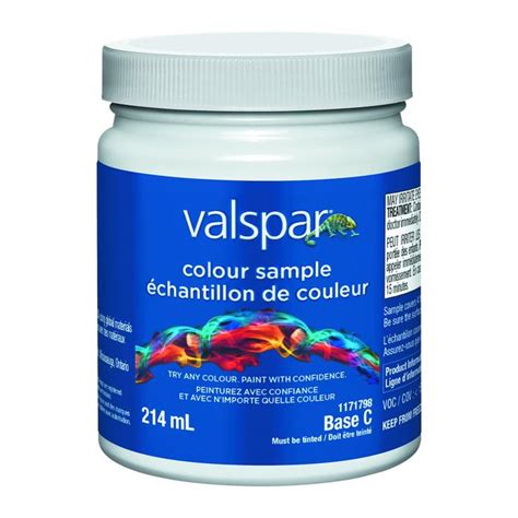 Valspar Base C Interior Satin Paint Sample 236ml Réno Dépôt