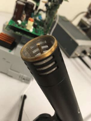 Akg P Condenser Microphone Without Transducer Serving As An