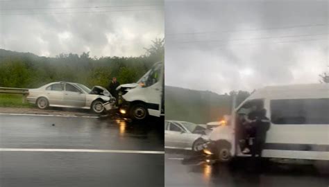 Trei Masini Avariate Dupa Ce S Au Ciocnit Violent La Orhei Politia