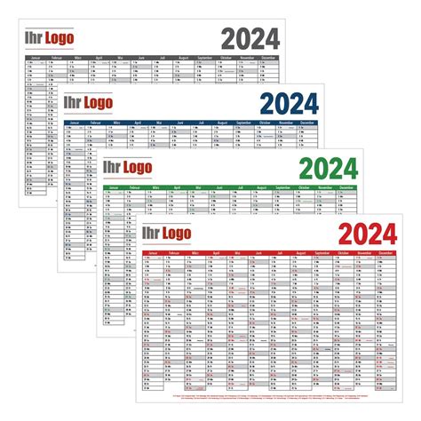 Wandkalender Mit Ihrem Logo Individualisiert Im Offsetdruck Bei