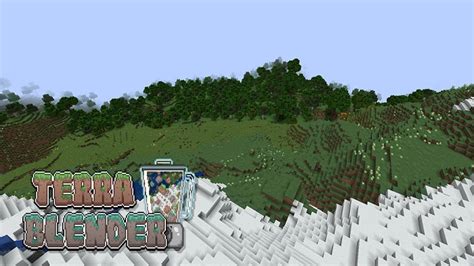 Terra Blender Mod 1.18.2, 1.18.1 - Latest Version for Minecraft