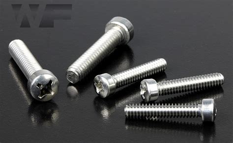 Unc Phillips Fillister Head Machine Screws Asme B1863 In A2 Stainless