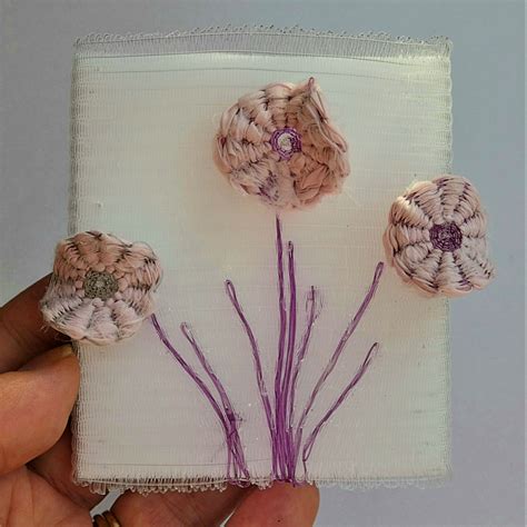 Mini Weave Pink Silk Flowers