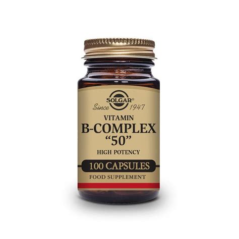 Buy Solgar B Complex Vegetable Capsules Deals On Solgar Brand