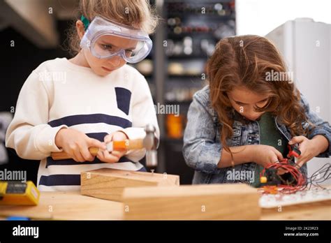 Even little ones take safety seriously. a two little girls very serious ...
