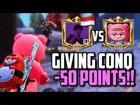 Giving Conquerors Points With Bazzi Set Pubg Mobile Youtube