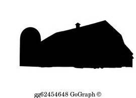 barn clipart silhouette - Clipground