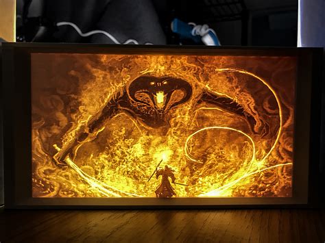 Gandalf Balrog You Shall Not Pass