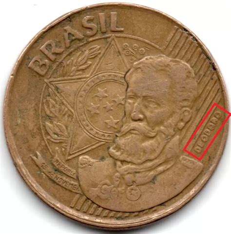 Numis Market Centavos Erro Duplica O Moeda Brasil