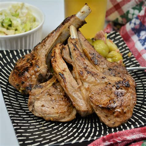 Easy Greek Lamb Chops Recipe Timea S Kitchen