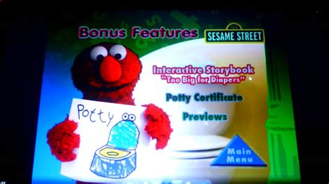 Sesame Street Elmos Potty Time Youtube