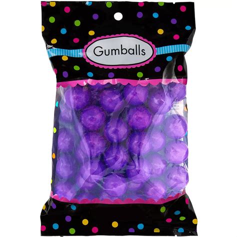 Purple Gumballs 48pc Party City